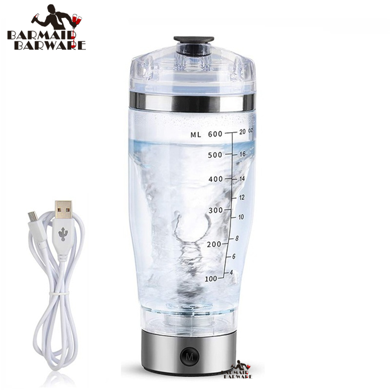 Boston Shaker Set - Coctelera eléctrica de 600ml, mezclador de