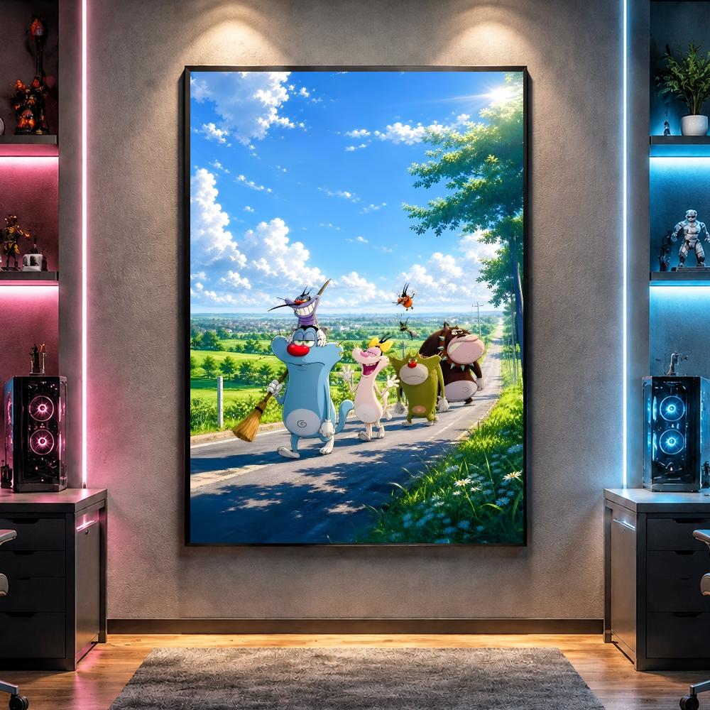 Póster de O-Oggy y las cucarac - Home Bar And Gym reseña y precio