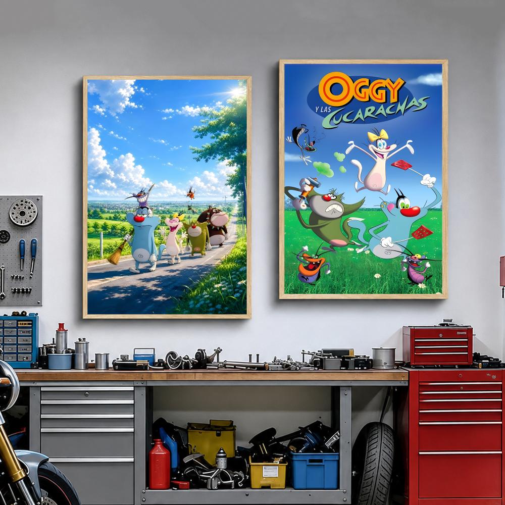 Póster de O-Oggy y las cucarac - Home Bar And Gym reseña y precio