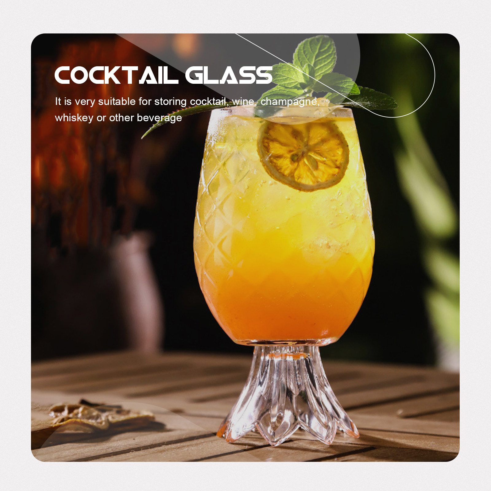 Juego de vasos de cóctel con f - Home Bar Set reseña y precio