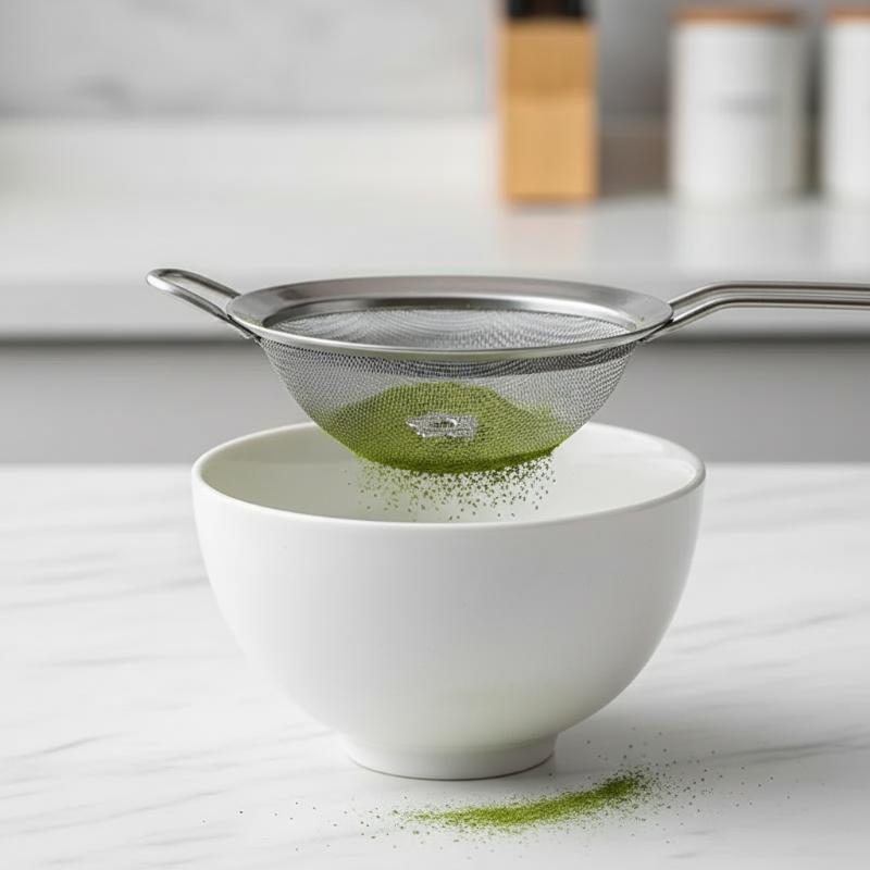 Tamizador de Matcha de Acero I - Home Bar Supplies reseña y precio