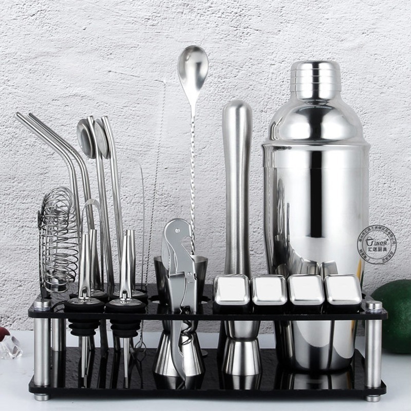 Juego de coctelera Boston de m - Boston Shaker Set reseña y precio