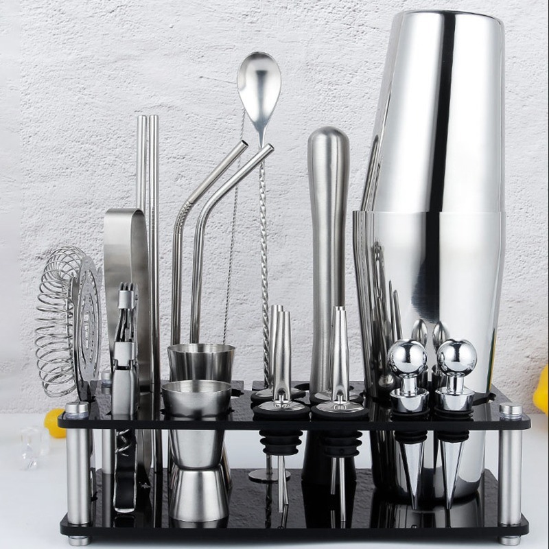 Juego de coctelera Boston de m - Boston Shaker Set reseña y precio