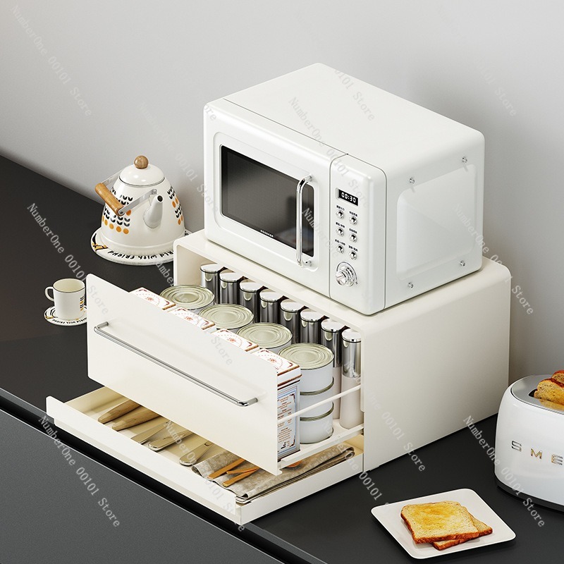 Estante organizador para micro - Home Bar And Cabinet reseña y precio