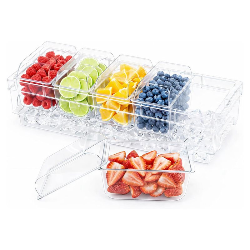 A27F-Para Suministros de Bar,  - Garnish Tray Set reseña y precio